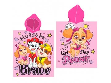 FARO Pončo Paw Patrol brave  Bavlna - Froté, 55/110 cm