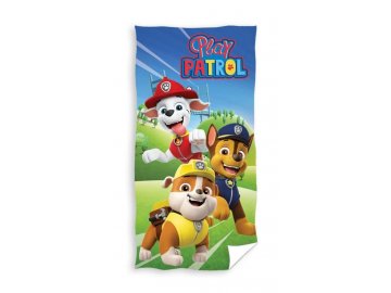FARO Osuška Micro Paw Patrol play  Polyester, 70/140 cm