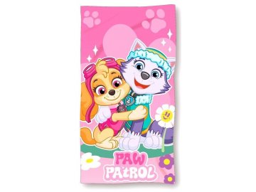 FARO Osuška Micro Paw Patrol pink  Polyester, 70/140 cm