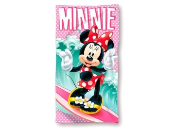 FARO Osuška Micro Minnie serf  Polyester, 70/140 cm