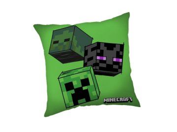 JERRY FABRICS Polštářek Minecraft The Mobs  Polyester, 40/40 cm