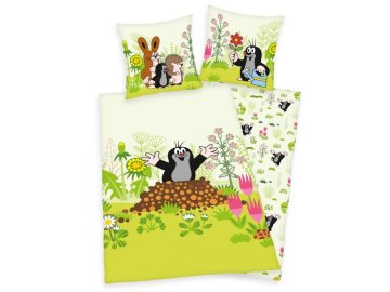 Povlečení Krteček  Bavlna, 135x200, 80x80 cm