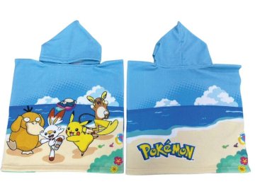 FARO Pončo Pokémon pláž micro  Polyester - mikrovlákno, 50/100