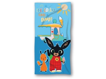 FARO Osuška Králíček Bing zmrzlina  Bavlna - Froté, 70/140 cm