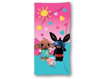 FARO Osuška Králíček Bing pláž  Bavlna - Froté, 70/140 cm