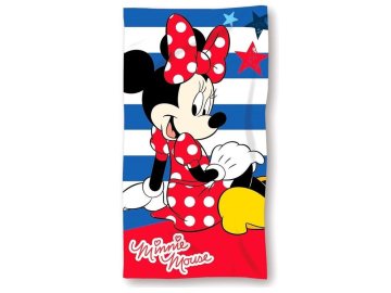 FARO Osuška Micro Minnie stars  Polyester, 70/140 cm