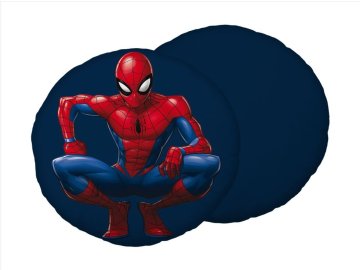 JERRY FABRICS Tvarovaný mikroplyšový polštářek Spiderman 03 Polyester, 33x29 cm
