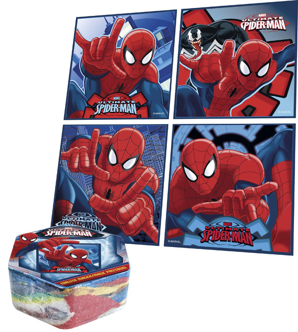 EUROSWAN Magický ručníček Spiderman 30x30cm
