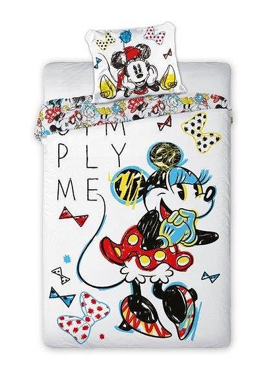 FARO Povlečení Minnie retro Bavlna, 140/200, 70/90 cm