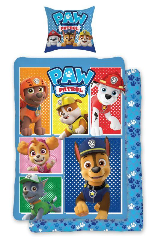 JERRY FABRICS Povlečení do postýlky Paw Patrol 184 baby 100/135, 40/60