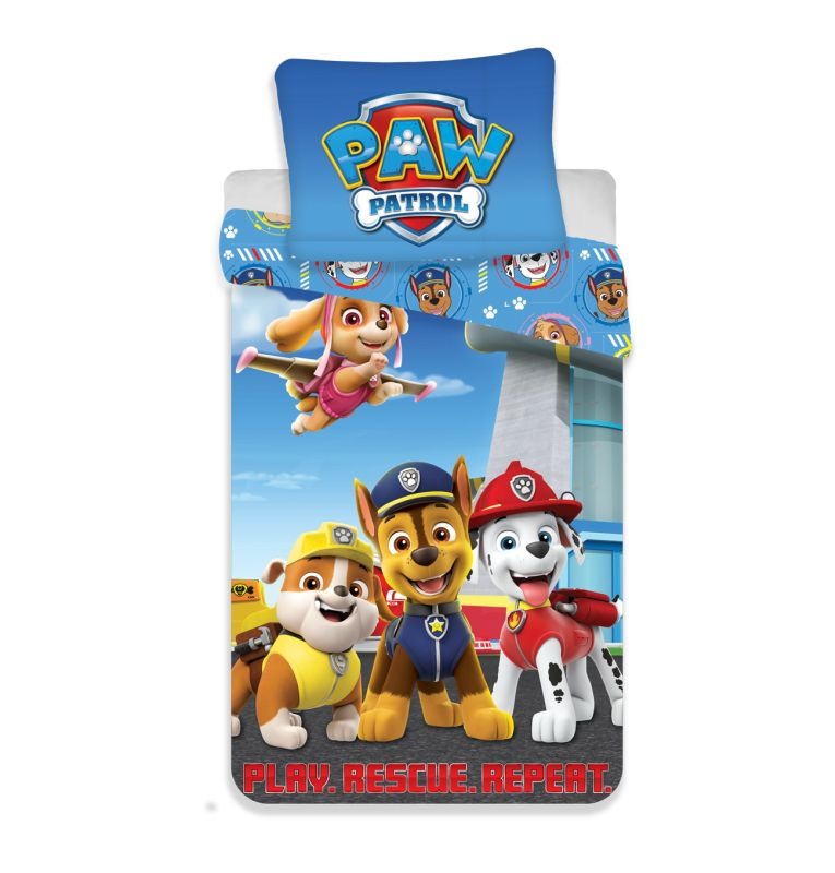 JERRY FABRICS Povlečení Paw Patrol PP208 micro 140/200, 70/90