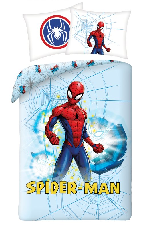 HALANTEX Povlečení Spiderman Bavlna, 140/200, 70/90 cm