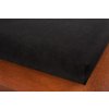Froté prostěradla - černá barva 120x200 cm