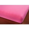 Jersey prostěradla - jahodová 90x200 cm