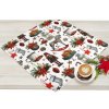 Ubrus  VÁNOCE - louskáček 50x50 cm