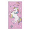 Osuška Jednorožec pink  Bavlna - Froté, 70x140 cm