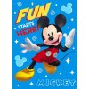 FARO Fleece deka Mickey Fun  Polyester, 100/140 cm