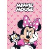 FARO Fleece deka Minnie  Polyester, 100/140 cm