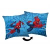 JERRY FABRICS Mikroplyšový polštářek Spiderman Blue 05 Polyester, 40/40 cm