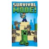 FARO Osuška Micro Minecraft Survival Mode  Polyester, 70/140 cm