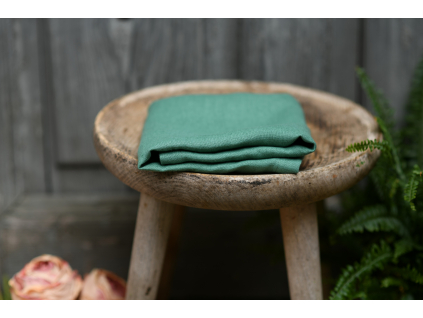 zelené ručníky, lněné ručníky, ručník pro citlivou pokožku, přírodní ručník, ručník jako dárek, ručník do koupelny, utěrka na všechno