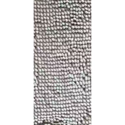 Koupelnová předložka 40x60 – protiskluzová chenilová savá rohožka, světle šedá