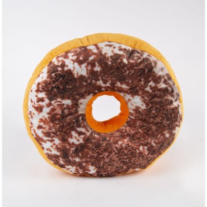 629 dekoracni polstar donut s kakaovym posypem