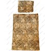 Mikroplyšové povlečení LEOPARD na jednolůžko 140×200 / 70×90 – hřejivé mikroflanelové povlečení se zipem