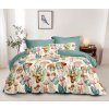 Bavlněné povlečení Lesní houby 140×200 + 70×90 cm | 2dílná sada