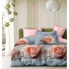 Bavlněné povlečení Elegantní růže 140×200 + 70×90 cm | 2dílná sada