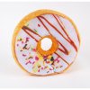 623 polstar donut s bilou polevou a barevnym posypem sladky sen kolekce