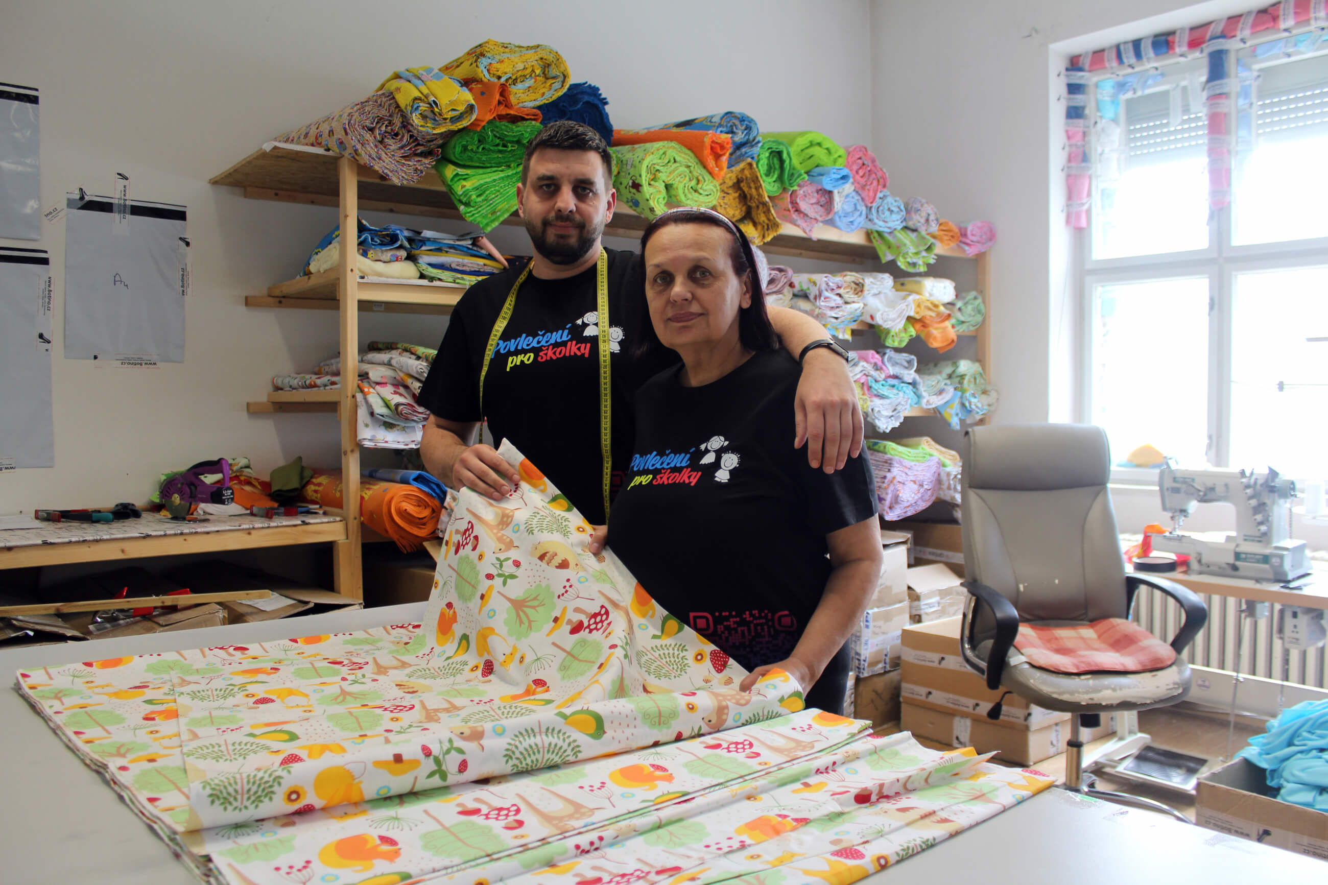 Česká šicí dílna – výroba povlečení