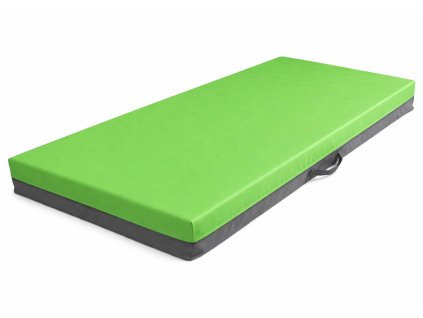 Nepropustná zelená dětská matrace do školky