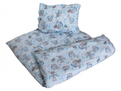 Bavlněné dětské povlečení pro školky „Dráček“