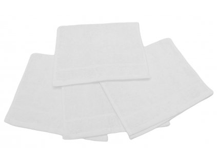 Bílý dětský ručník pro mateřské školy – 30×50 cm