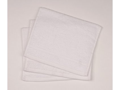 Dětský ručník pro mateřské školy 30x50 cm Bílý