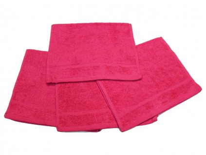 Purpurový dětský ručník pro mateřské školy – 30×50 cm