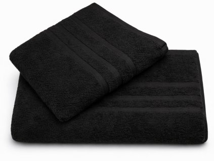 Ručník pro paní učitelky – černý – 50×100 cm