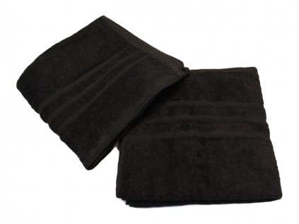 Ručník pro paní učitelky 50x100 cm černý 1