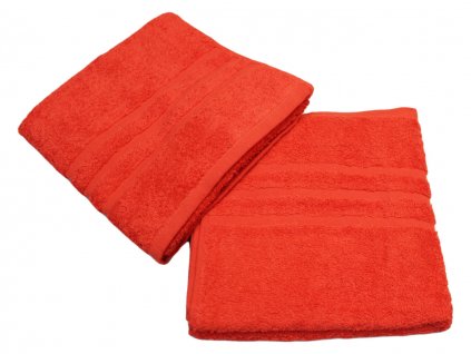 Ručník pro paní učitelky 50x100 cm červený 1