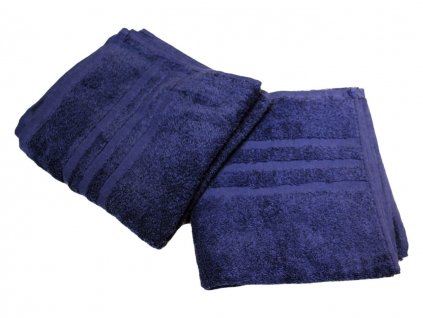 Ručník pro paní učitelky 50x100 cm Tmavě modrý 1
