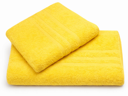 Ručník pro paní učitelky – žlutý – 50×100 cm