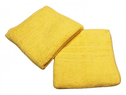 Ručník pro paní učitelky 50x100 cm žlutý 1