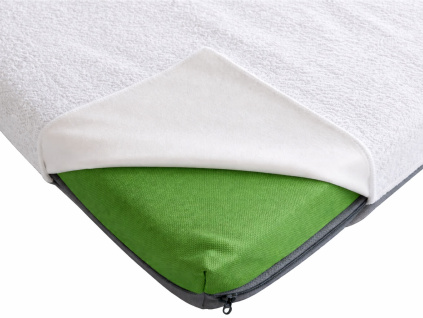 Nepropustný chránič matrace do školky – bílá