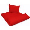 Jednobarevné dětské povlečení pro školky „Červená“