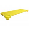 Žluté plastové lehátko do školky