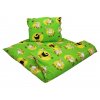 Krepové dětské povlečení do školky „Ovečka zelená“