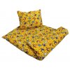 Dětské krepové povlečení Kocourek žlutý 1
