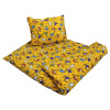 Krepové dětské povlečení do školky „Kocourek žlutý“