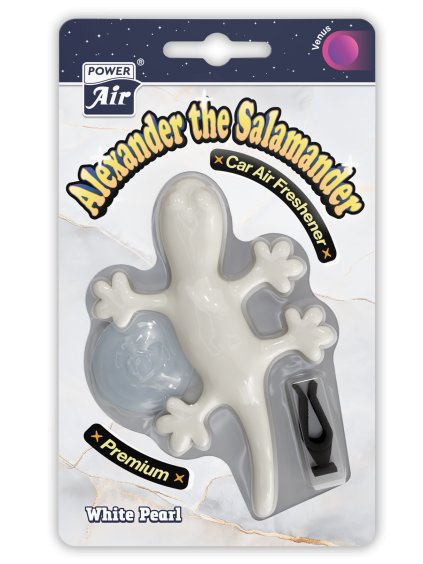 Alexander the Salamander premium White Pearl